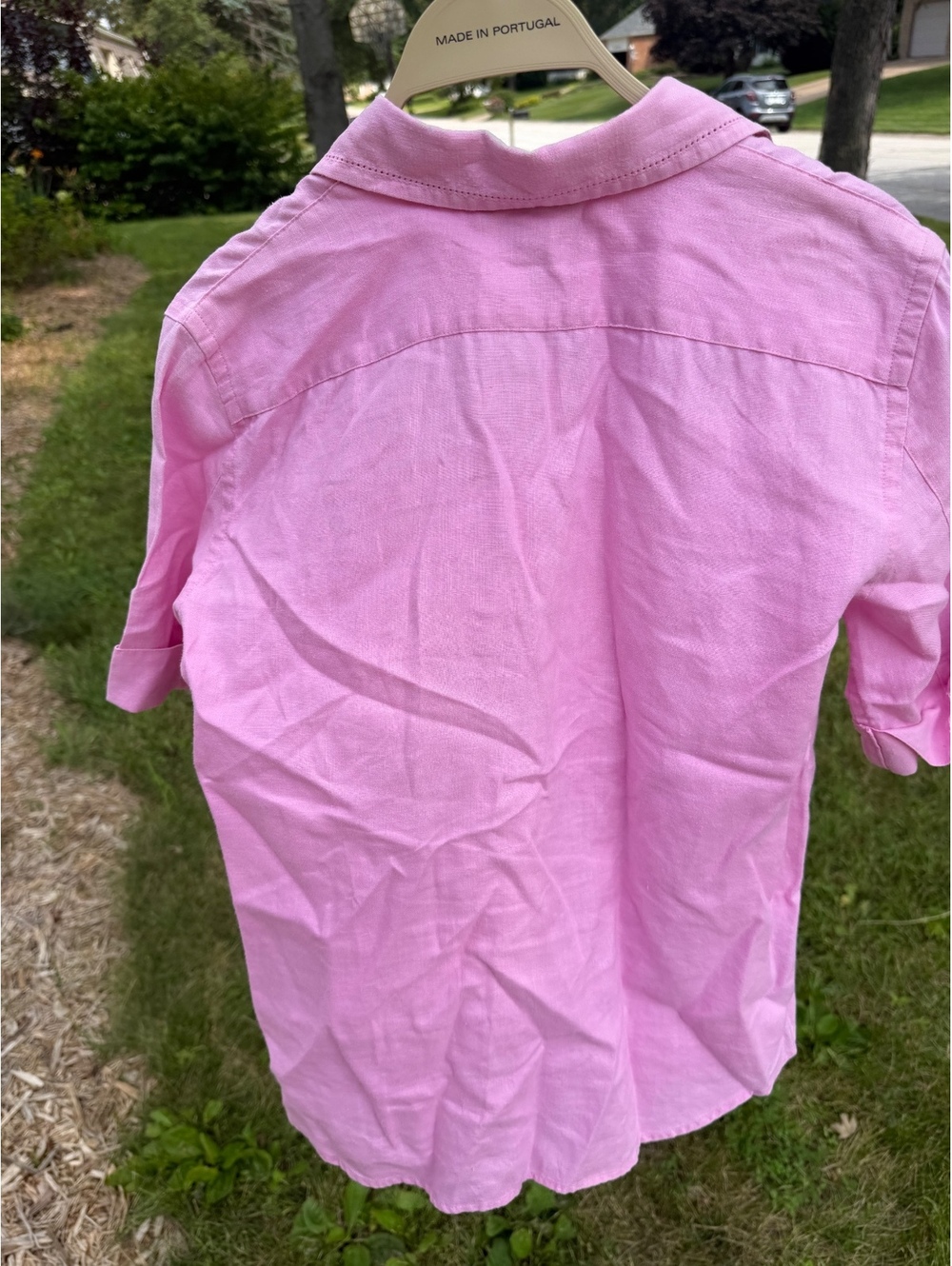 Women’s Ralph Lauren Linen Pink Blouse - Picture 2 of 4